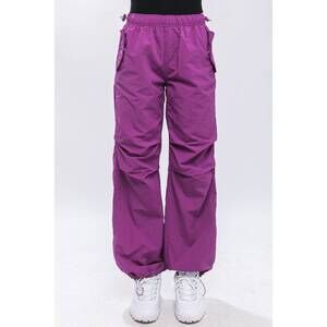 NEW STYLE UP parachute jogger pants in violet